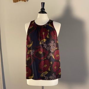 Loft Floral Shell, Size Medium